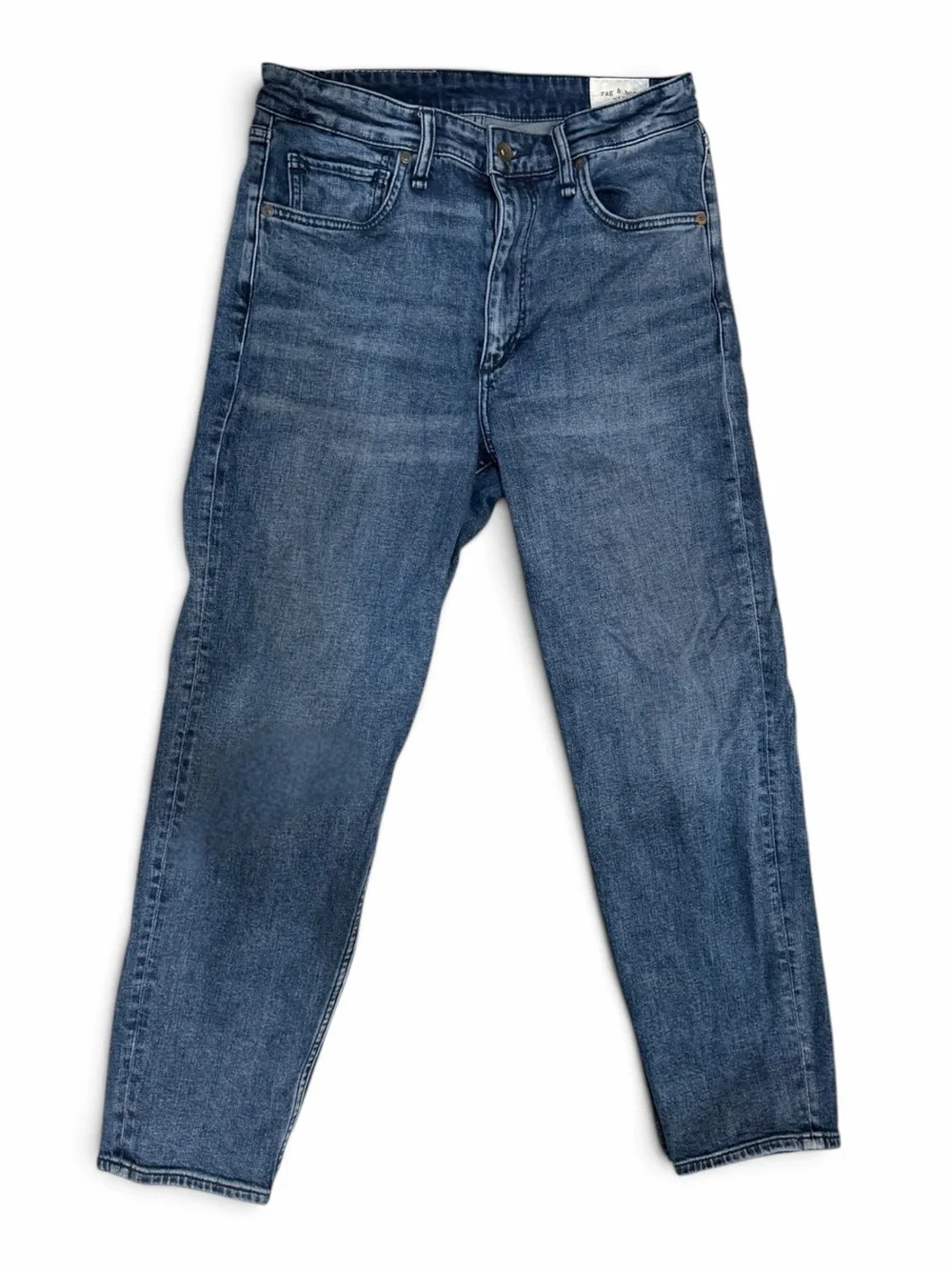 rag & bone Men’s Medium Blue Tapeted Relaxed Jeans Like new Sz 29 / fits like 31
